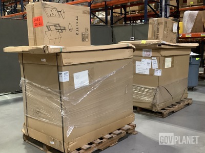 (2) Northwind TT1 Mount 115V 3BX/KY Metal Storage Carts
