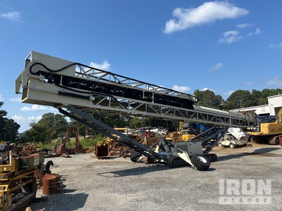 2021 Metso CT100R 36 in x 100 ft Tracked Radial Stacking Conveyor