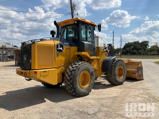 CARGADOR FRONTAL 2021 JOHN DEERE 524L