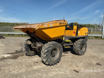 2018 Mecalac TA6s 6 ton 4x4 Swivel キャリアダンプ