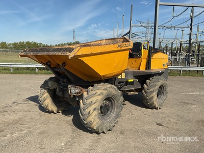 2018 Mecalac TA6s 6 ton 4x4 Swivel キャリアダンプ