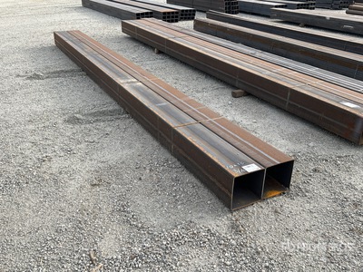 Quantity of 2  Unknown or N/A 20ft 10 “x 10 “x 3/16 Square Tube
