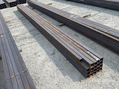 Quantity of 20  Unknown or N/A 20ft, 2-1/2 X 2-1/2 X 11Ga Square Tube