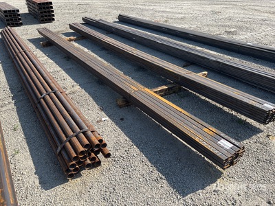 Quantity of 25  Unknown or N/A 20ft, 1 X 2 X 14 Ga Rectangle Tube