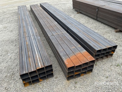 Quantity of 12  Unknown or N/A 20ft ,5 X 4 X 11Ga Rectangle Tube