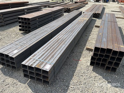 Quantity of 12  Unknown or N/A 20ft, 5 X 4 X 11Ga Rectangle Tube