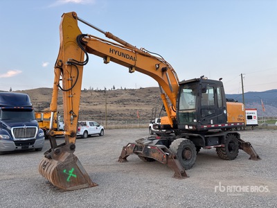 2009 Hyundai R170W-7A excavadora de ruedas