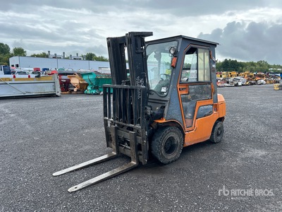 2005 Toyota 7FGU25 3750 lb Cushion Tire Chariot Élévateur