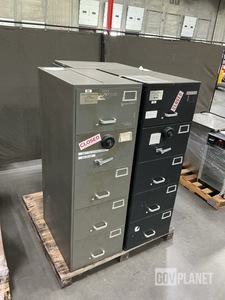(3) Mosler SF-C5 Filing Cabinet Safes