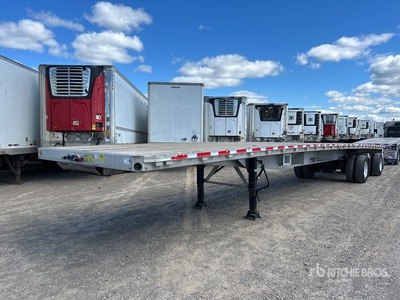 2016 Reitnouer 48 ft T/A Spread Axle Pritsche Anhänger