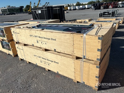2025 KJ K4230G Triple Garage Metal 倉庫 (Unused)