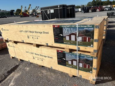 2025 KJ K4230G Triple Garage Metal 倉庫 (Unused)