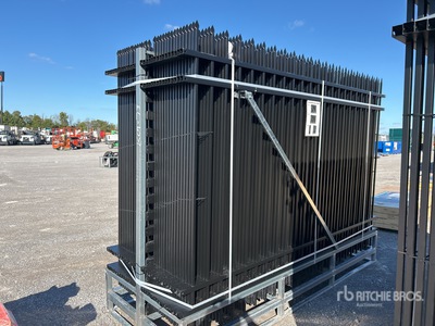 Quantity of (30) 2025 KJ K0710-30 10 ft x 7 ft Powder Coated Fencing (Unused)