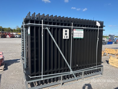 Quantity of (30) 2025 KJ K0710-30 10 ft x 7 ft Powder Coated Fencing (Unused)
