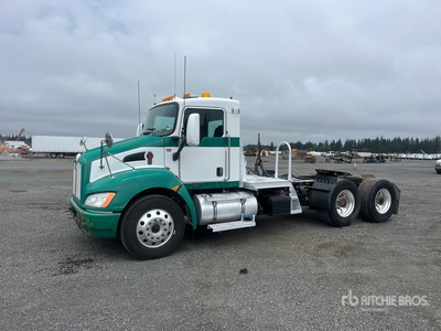 2017 Kenworth T370 6x4 Day Cab Truck Tractor