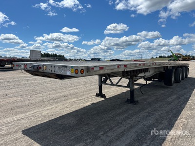 2006 Manac 48 ft Quad/A Flatbed Trailer