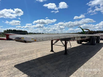 2014 Reitnouer 48 ft T/A Spread Axle Flatbed Trailer