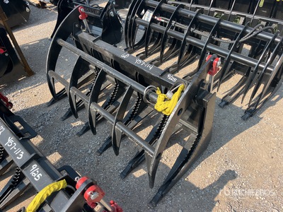 All-Star 60 in E-Series Skid Steer Root Rake (Unused)
