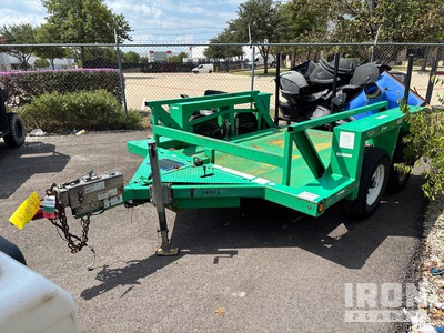 2013 JLG 7610 10 ft T/A Ground Load Trailer