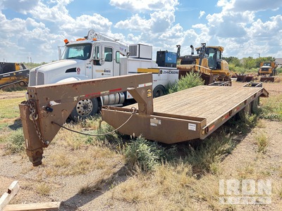 1994 Trail King TK18-2401 18 ft T/A Gooseneck Remolque Portamaquinaria