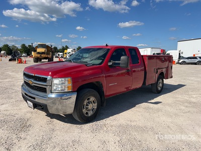 2007 Chevrolet Silverado 3500HD 4x4 Extended Cab Camión Utilitario