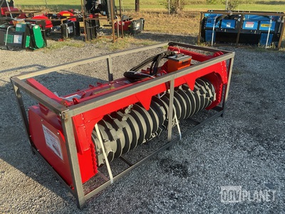 Raytree RMBD72 72" Skid Steer Drum Mulcher - Unused