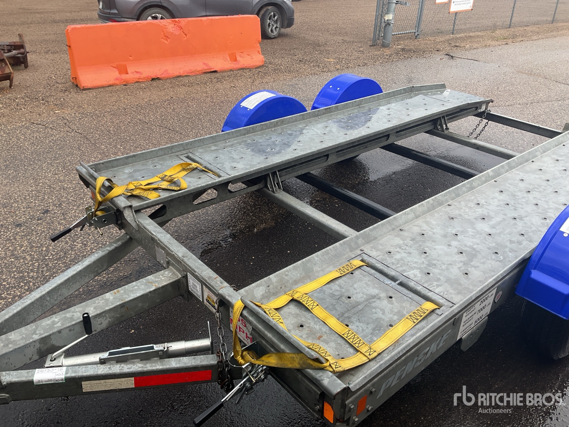2019 Demco AT7000P T/A 1 Car Open Autotransport Anhänger