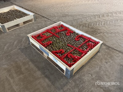 Quantity of (6) 13000 lb Ratchet Binders Varios. Industrial (Unused)