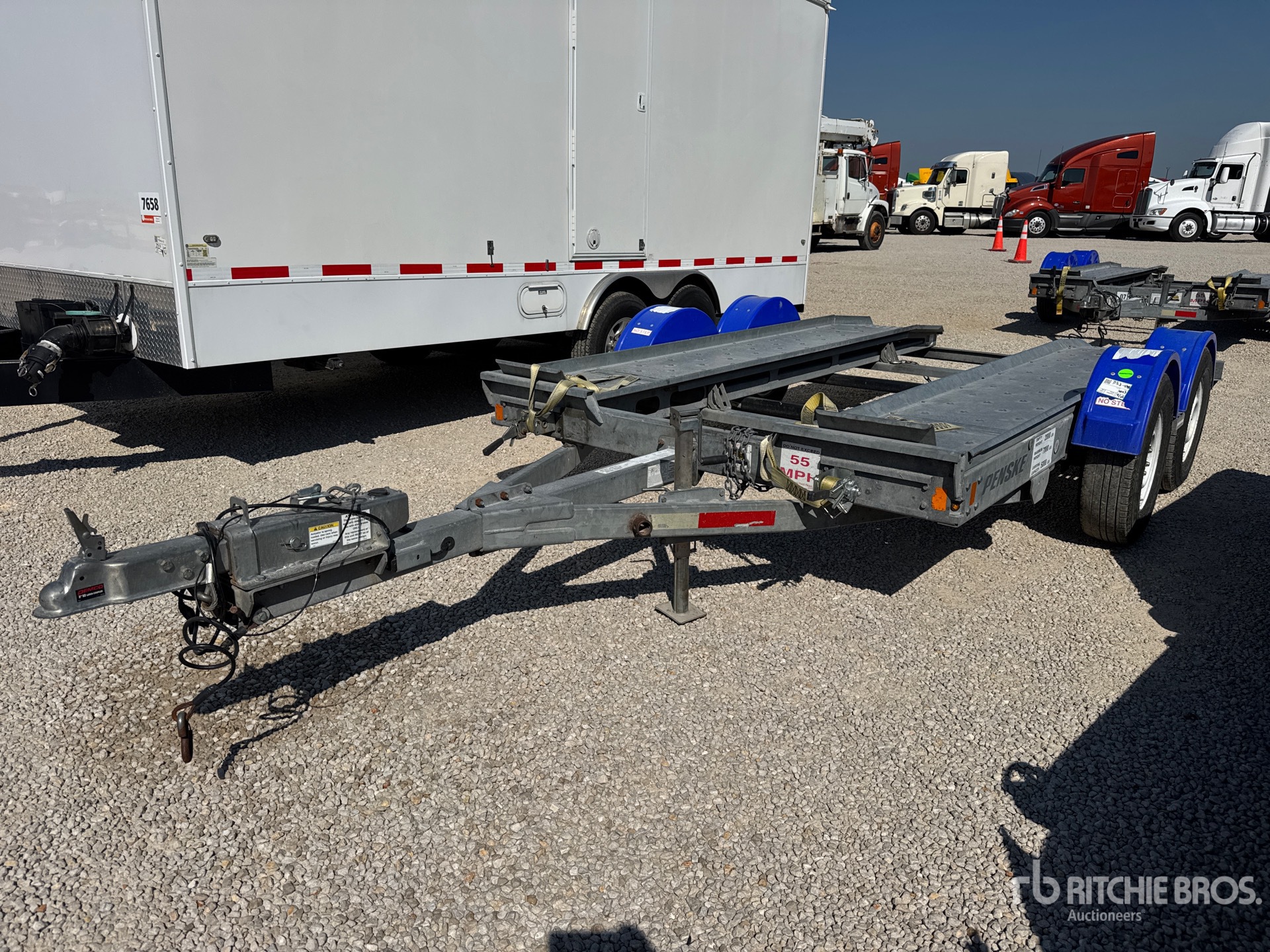 2019 Demco AT7000P T/A - Car Open Car Carrier Trailer