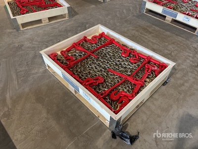 Quantity of (6) 13000 lb Ratchet Binders Varios. Industrial (Unused)