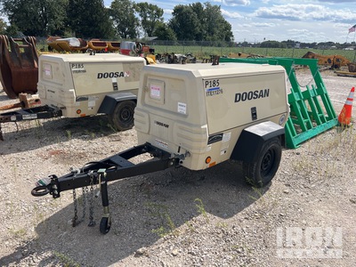 2016 Doosan P185 185 cfm Mobile Air Compressor