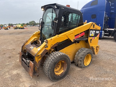 2015 Cat 246D Two-Speed Chargeuse à direction à glissement