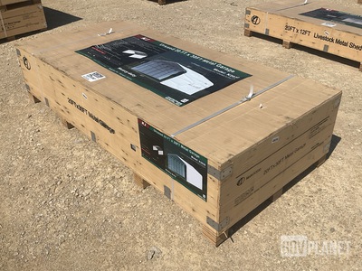 KJ K2030 Metal Garage - Unused