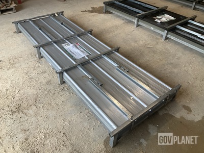 (100) Piece Lot of 10' Long Corrugated Steel Panels