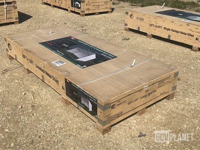 KJ K1912 Livestock Metal Shed - Unused