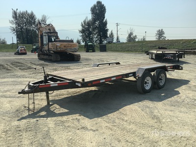 1997 Ubilt 20 ft T/A Remorque à plateau