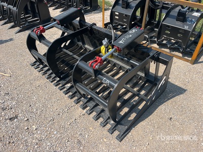 All-Star 68 in E-Series Rock Skid Steer Grapple (Unused)