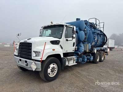 2013 Presvac on 2013 Freightliner 114SD 6x4 Camion excavateur par aspiration