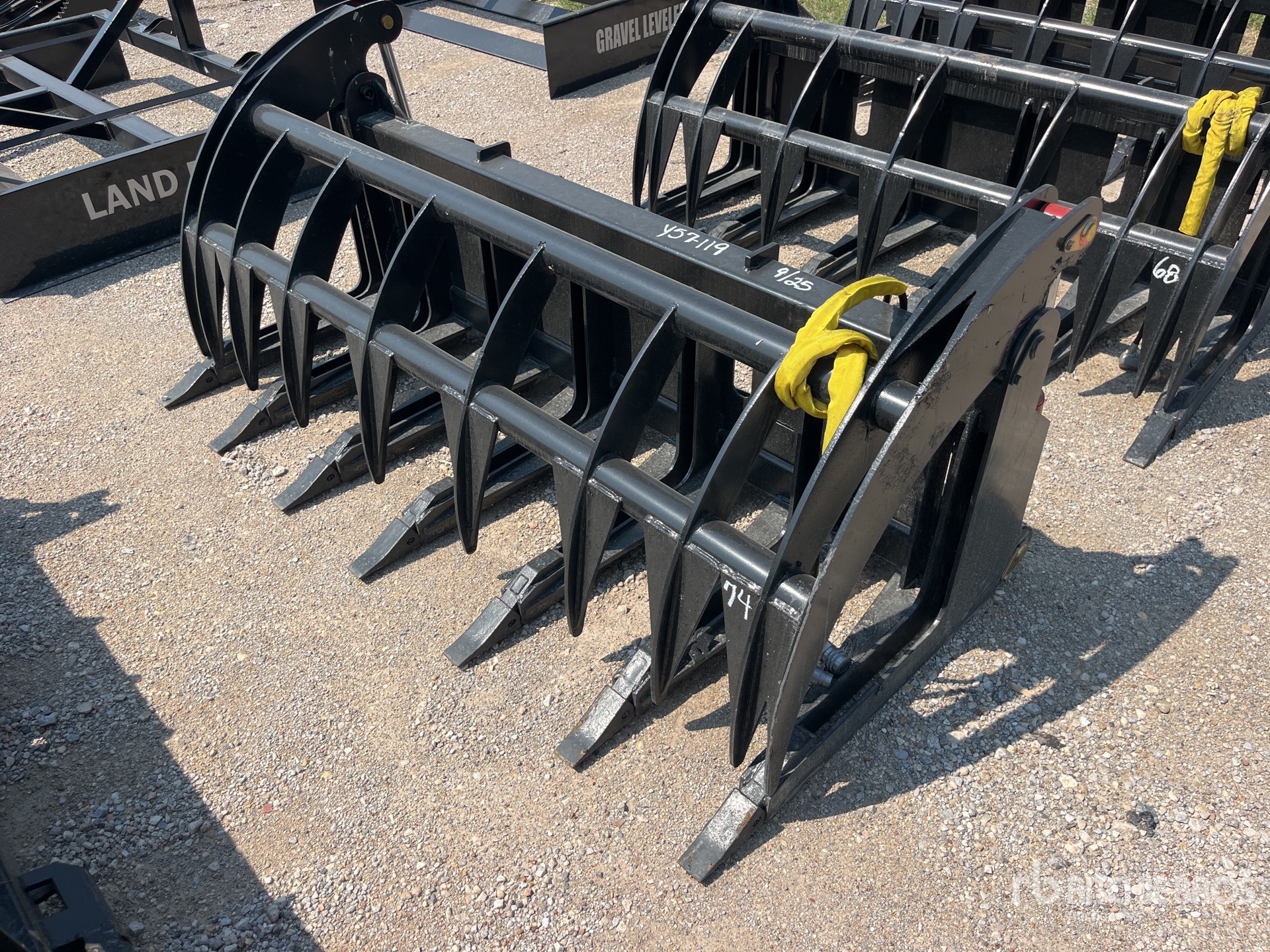 All-Star 74 in Skid Steer Root Rake (Unused)
