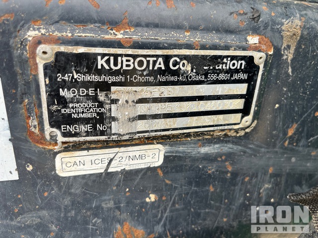 MINI CARGADOR SOBRE ORUGAS 2019 KUBOTA SVL952S