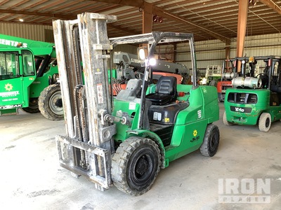 2018 Mitsubishi FD50CN 10000 lb Pneumatic Tire Forklift