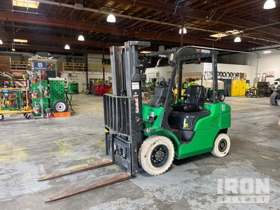 2016 Mitsubishi FG25NGLE 4500 lb Cushion Tire Forklift