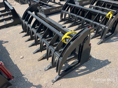 All-Star 84 in Skid Steer Root Rake (Unused)