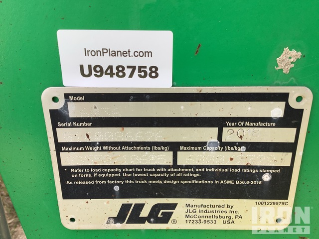 MANIPULADOR 2018 JLG/SKYTRAK