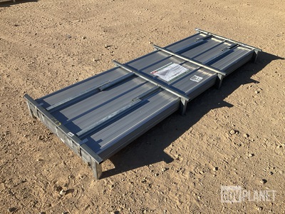 (100) Piece Lot of 10' Long Corrugated Steel Panels