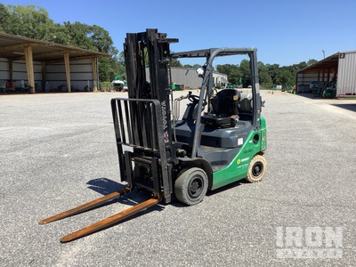 2017 Toyota 8FGU15 2500 lb Pneumatic Tire Forklift