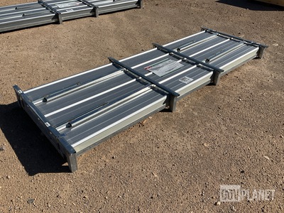 (100) Piece Lot of 10' Long Corrugated Steel Panels