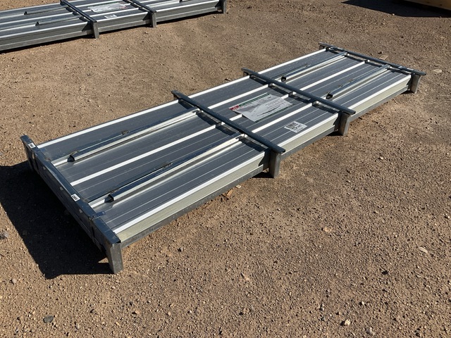 (100) Piece Lot of 10' Long Corrugated Steel Panels (100) Piece Lot of 10' Long Corrugated Steel Panels