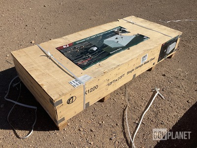 KJ K1220 Single Garage Metal Shed - Unused