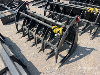All-Star 72 in E-Series Skid Steer Root Rake (Unused)